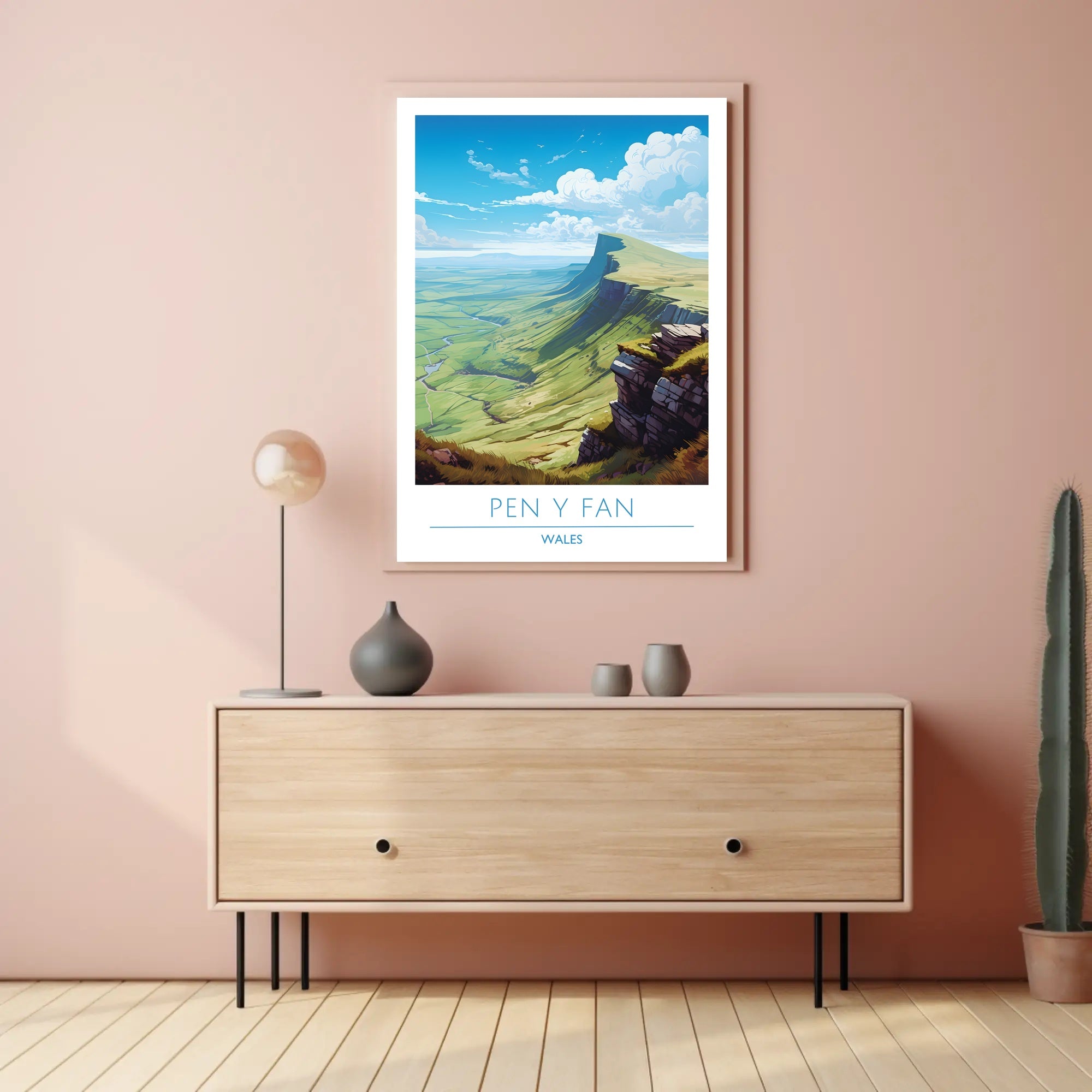 Pen y Fan, Wales Poster