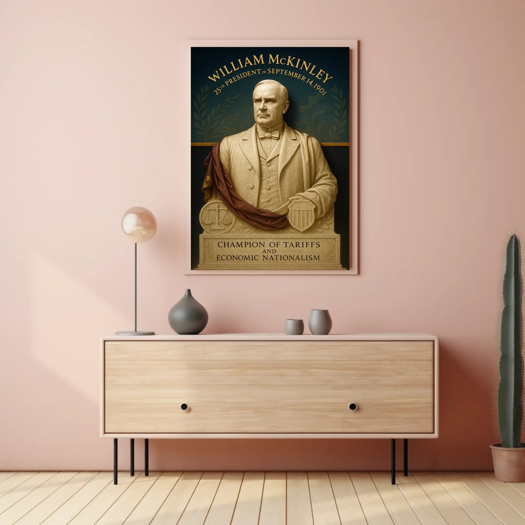 William McKinley 25th President Poster PosterGoat