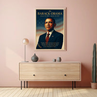 Barack Obama 44th President Political Poster