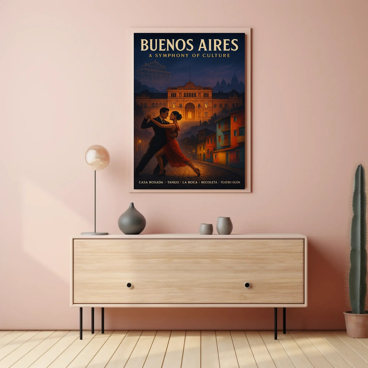 Buenos Aires A Symphony of Culture Poster
