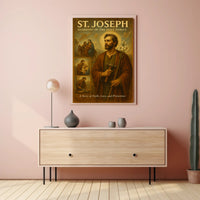 St. Joseph Guardian of the Holy Family Poster PosterGoat