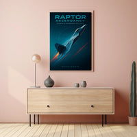 Raptor Ascendancy Poster Elevates Aviation Enthusiasts