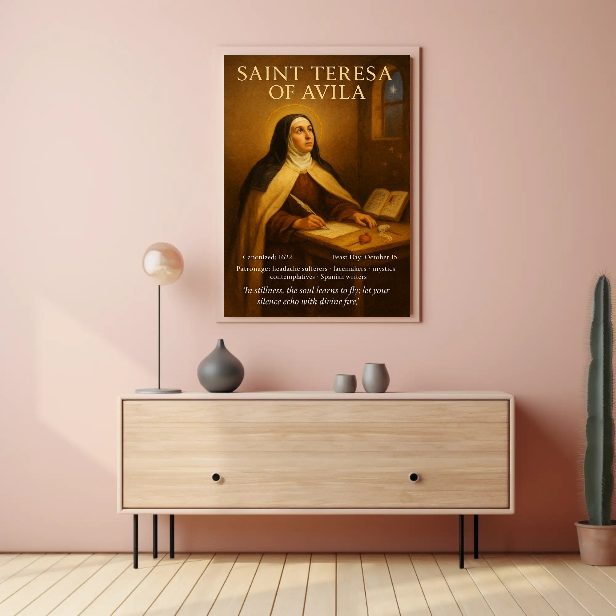 Saint Teresa of Avila Poster PosterGoat