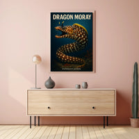 Dragon MorayEnchelycore pardalis Poster PosterGoat