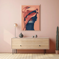 Striking Surreal Female Art Abstract or Artistic Poster PosterGoat