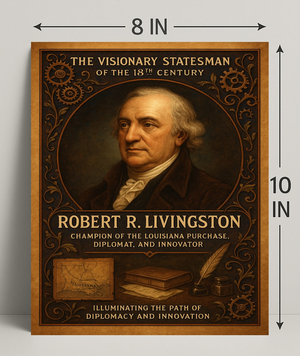 Robert R. Livingston Visionary Statesman Poster PosterGoat