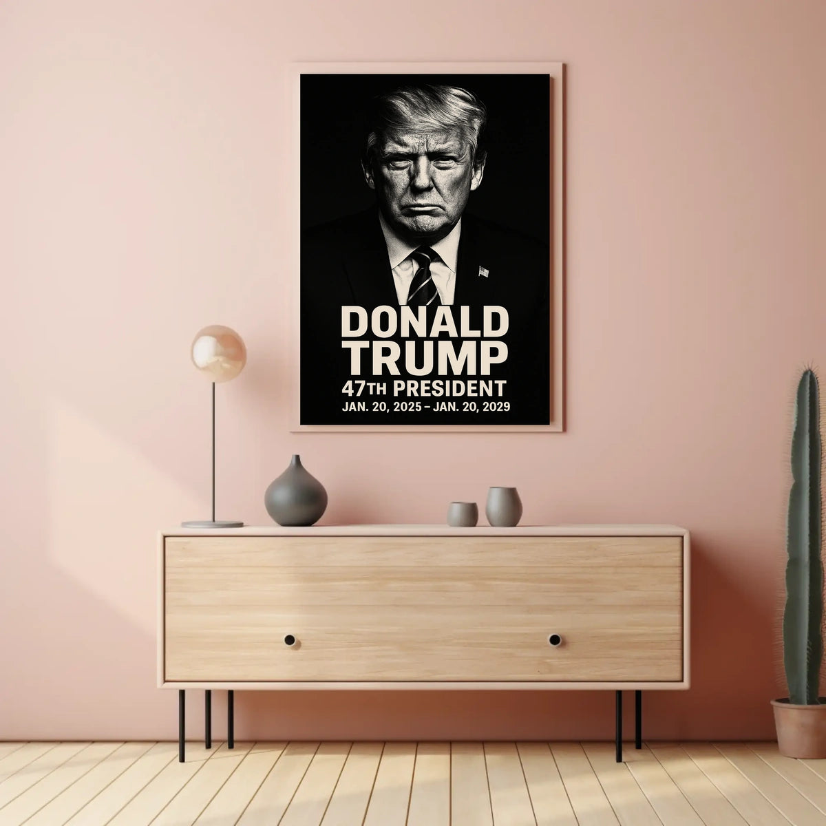 Donald Trump 47th President Poster