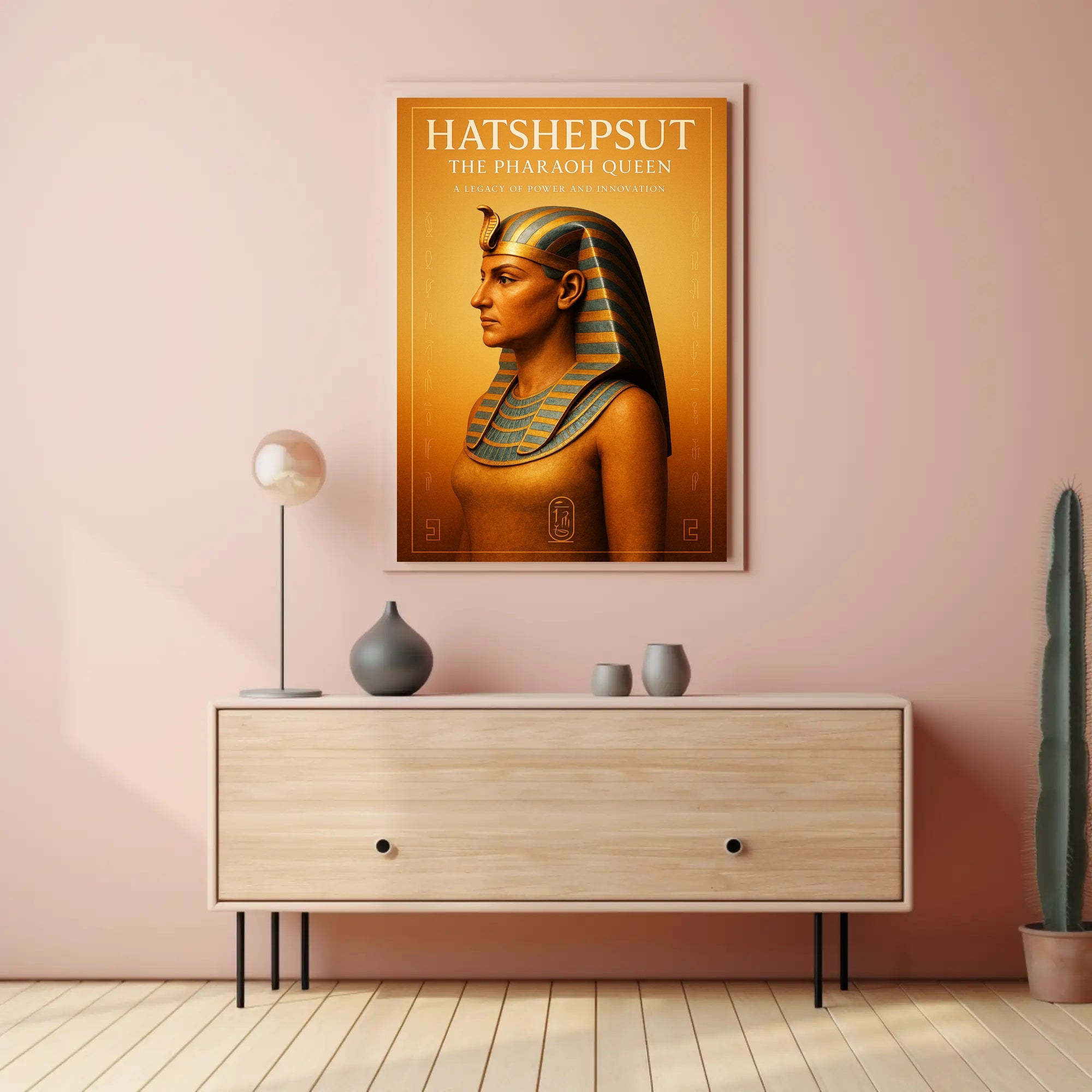 Hatshepsut The Pharaoh Queen Poster PosterGoat