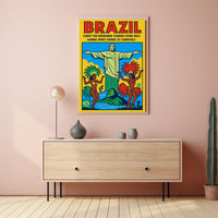 Brazil Carnival Celebration Poster PosterGoat