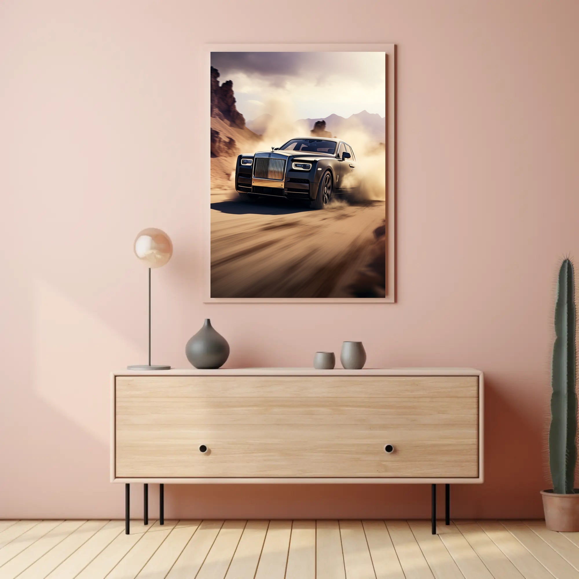 Luxury in Motion Poster PosterGoat