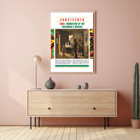 Black History Freedmen's Bureau 1865 Cultural Heritage Poster