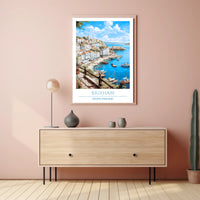 Scenic View of Brixham Poster