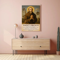 Saint Drogo Patron Saint Poster PosterGoat