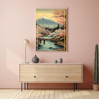 Tranquil Spring in Japan Poster