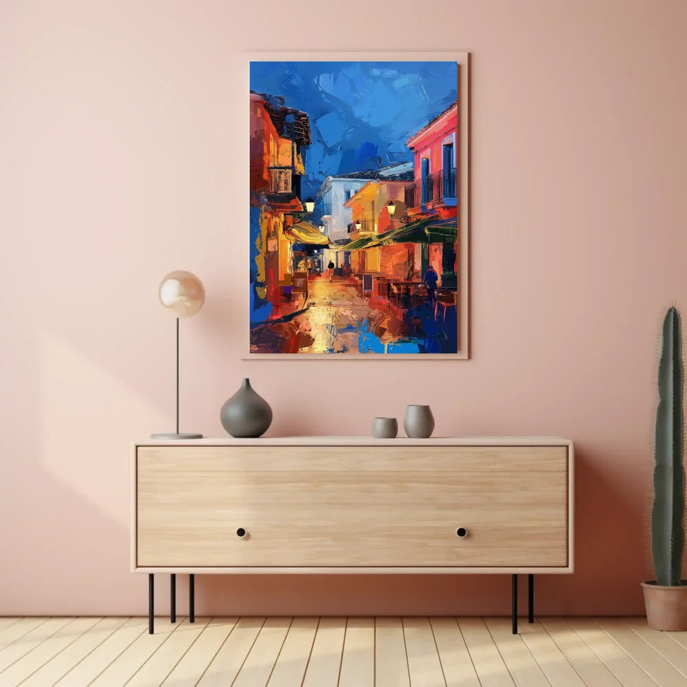 Vintage Parisian Landmarks Art Deco Poster