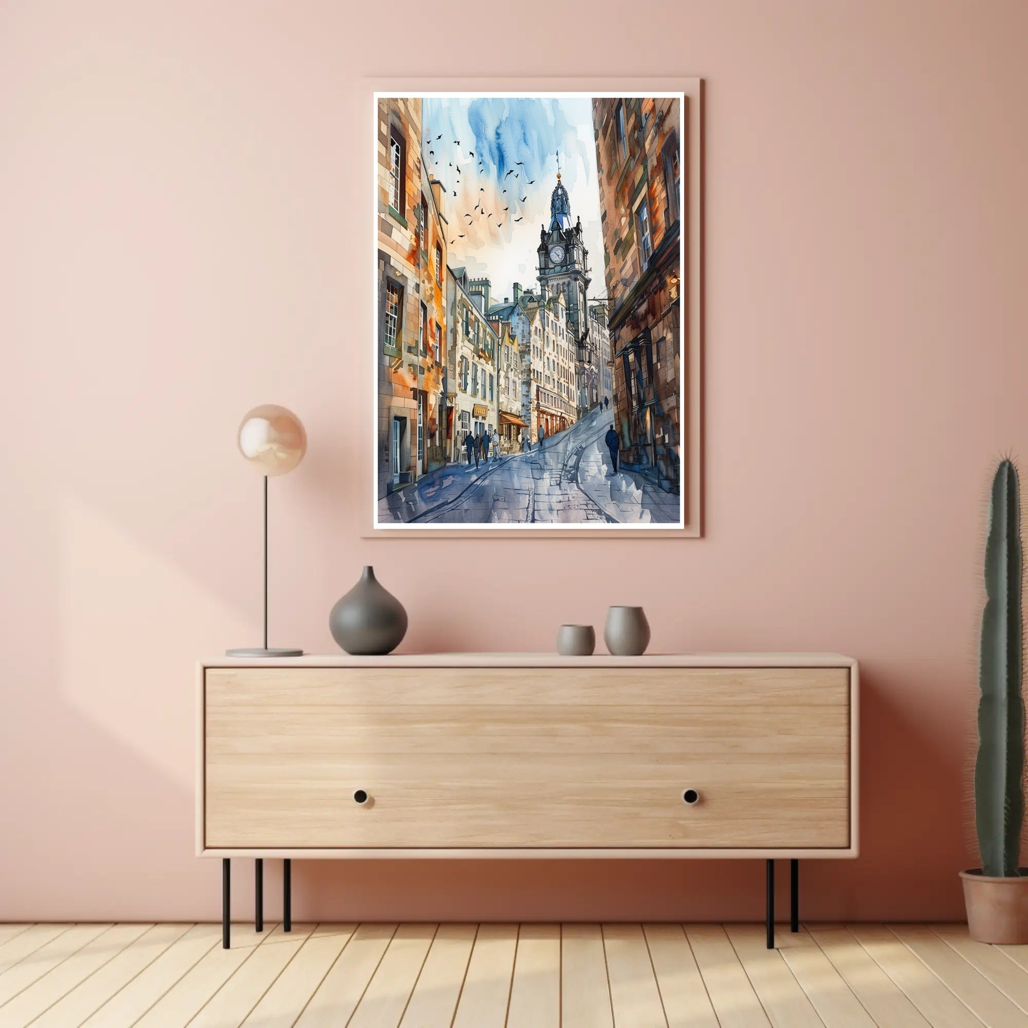 Captivating Cityscape Poster PosterGoat