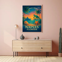 Naples, Florida Paradise Awaits Poster
