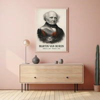 Martin Van Buren 8th President of the United States Reflections Poster