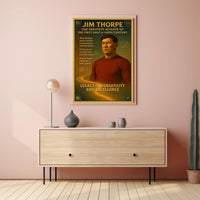 Tribute to a Legendary Athlete Poster