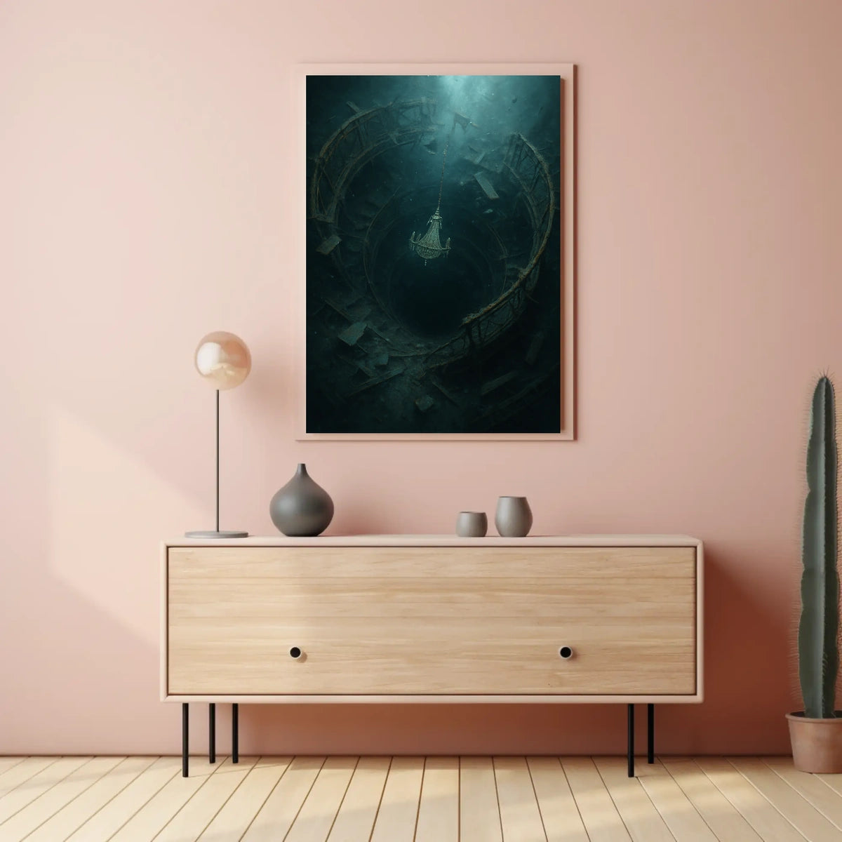 Underwater Elegance Poster