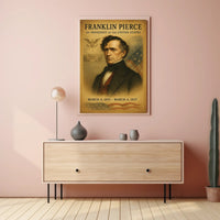 Franklin Pierce 14Th President Poster