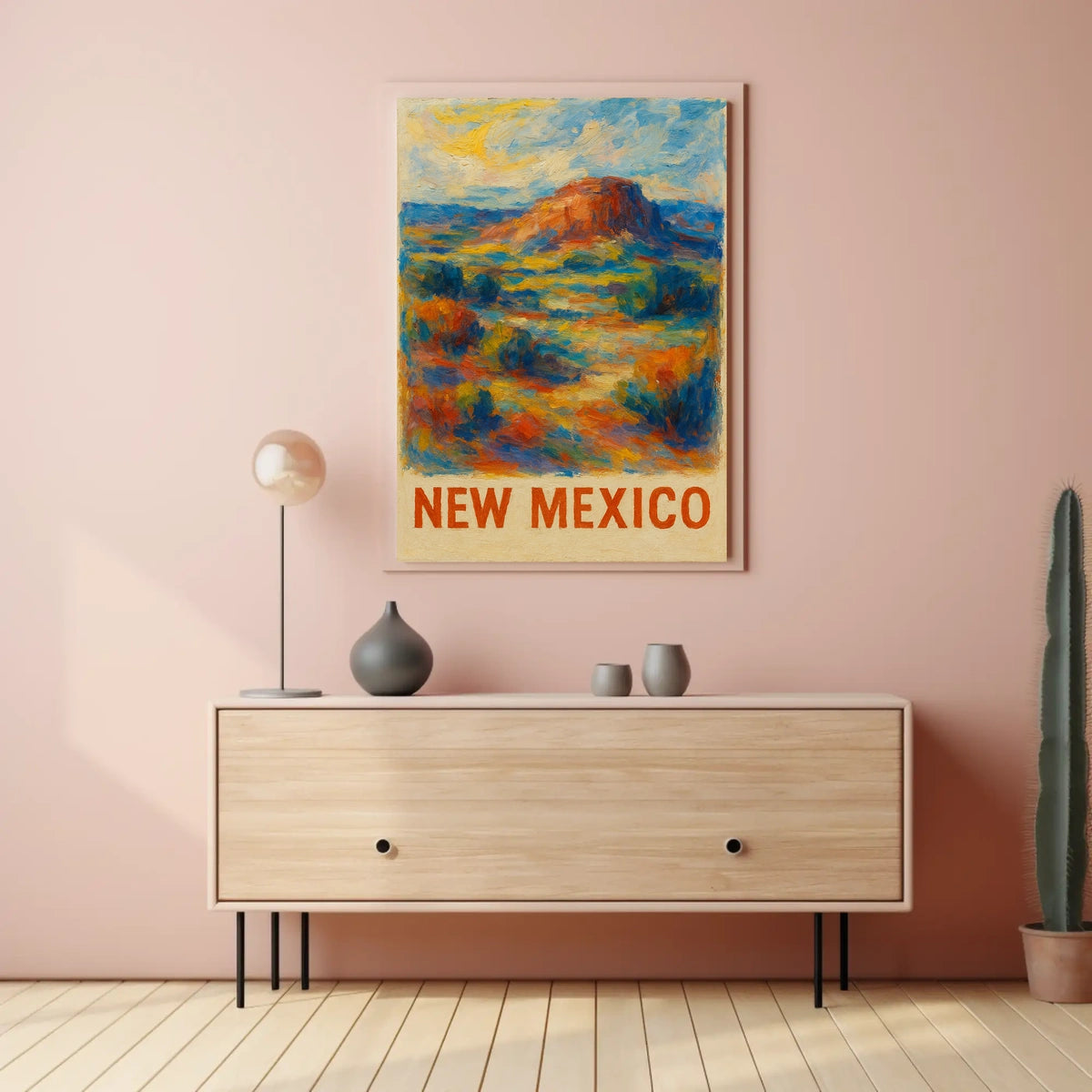 New Mexico Landscape Poster