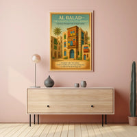 Al Balad The Colorful Old City of Jeddah Poster