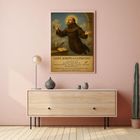Saint Joseph of Cupertino Religious Levitation Heritage Poster