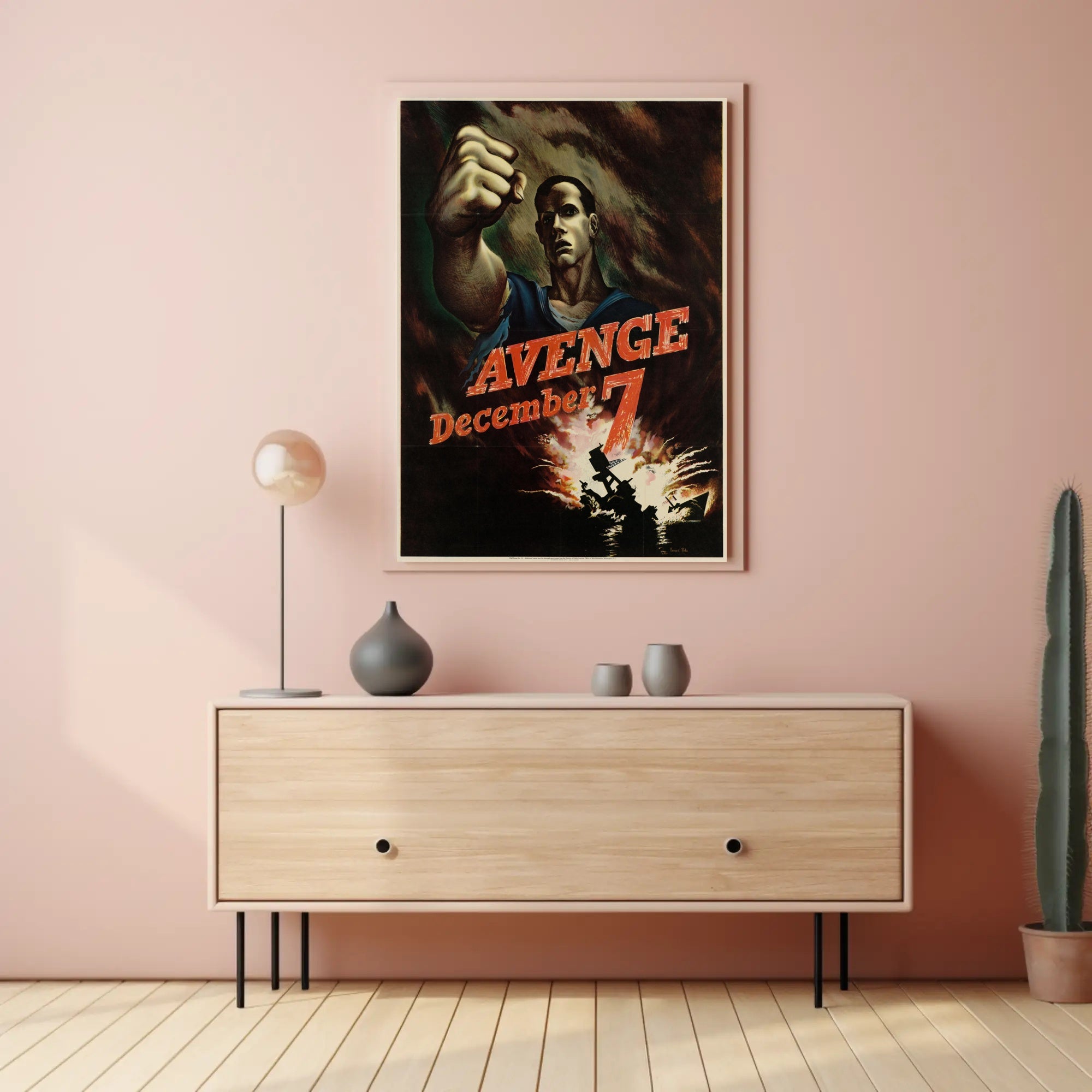 Avenge December 7 Poster PosterGoat
