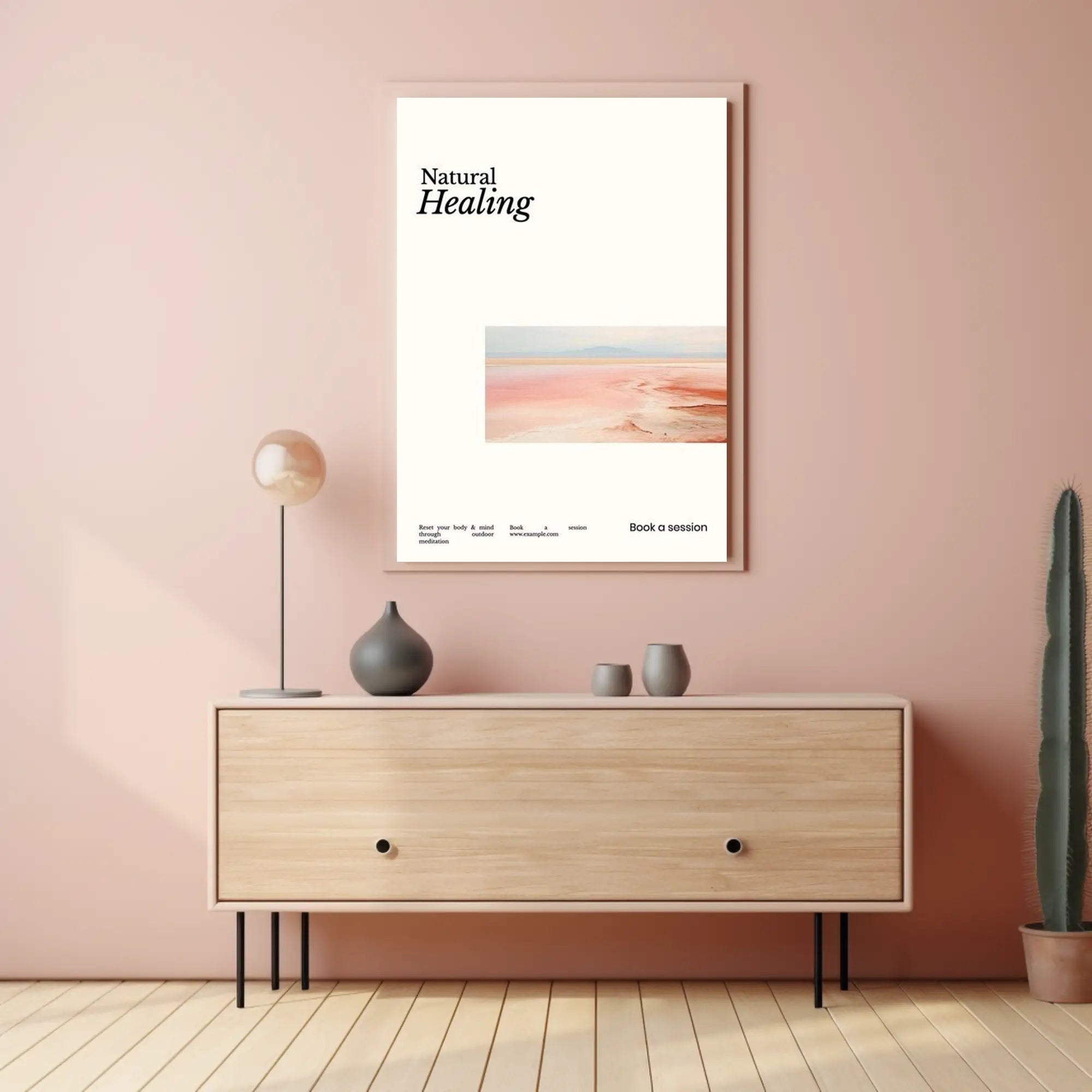 Natural Healing Poster PosterGoat
