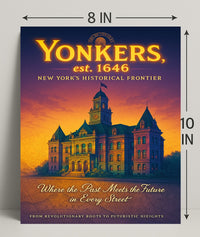 Yonkers New Yorks Historical Frontier Poster PosterGoat