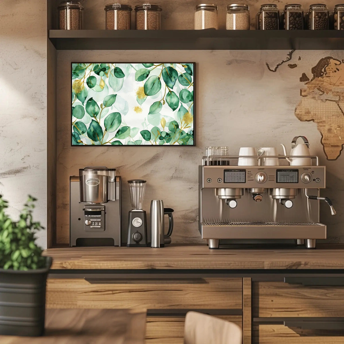 Lush Greenery Art Poster