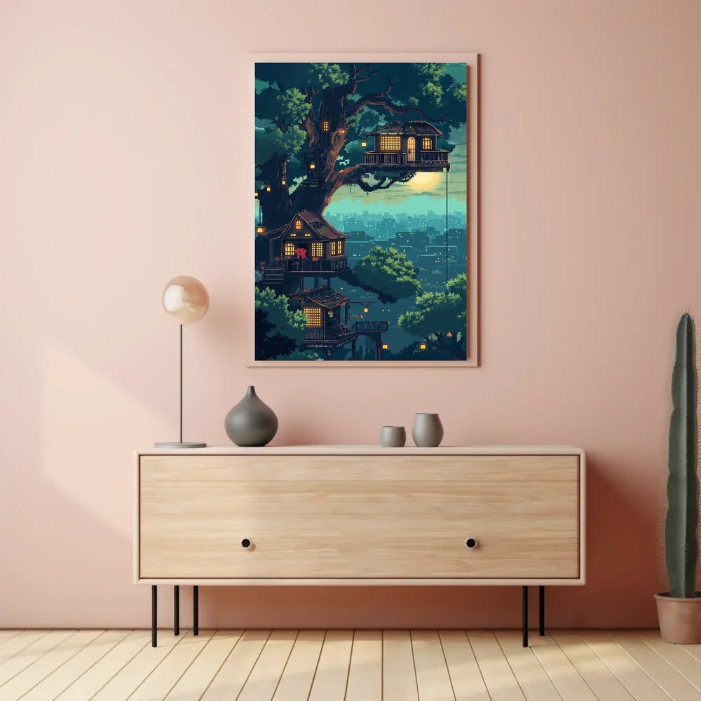 Abstract Modern Art Design Poster