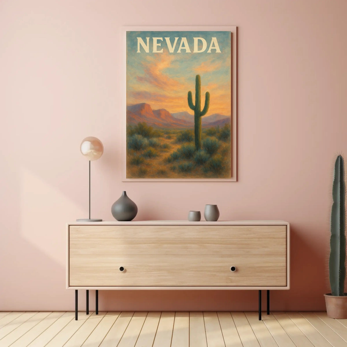 Nevada Sunset Poster