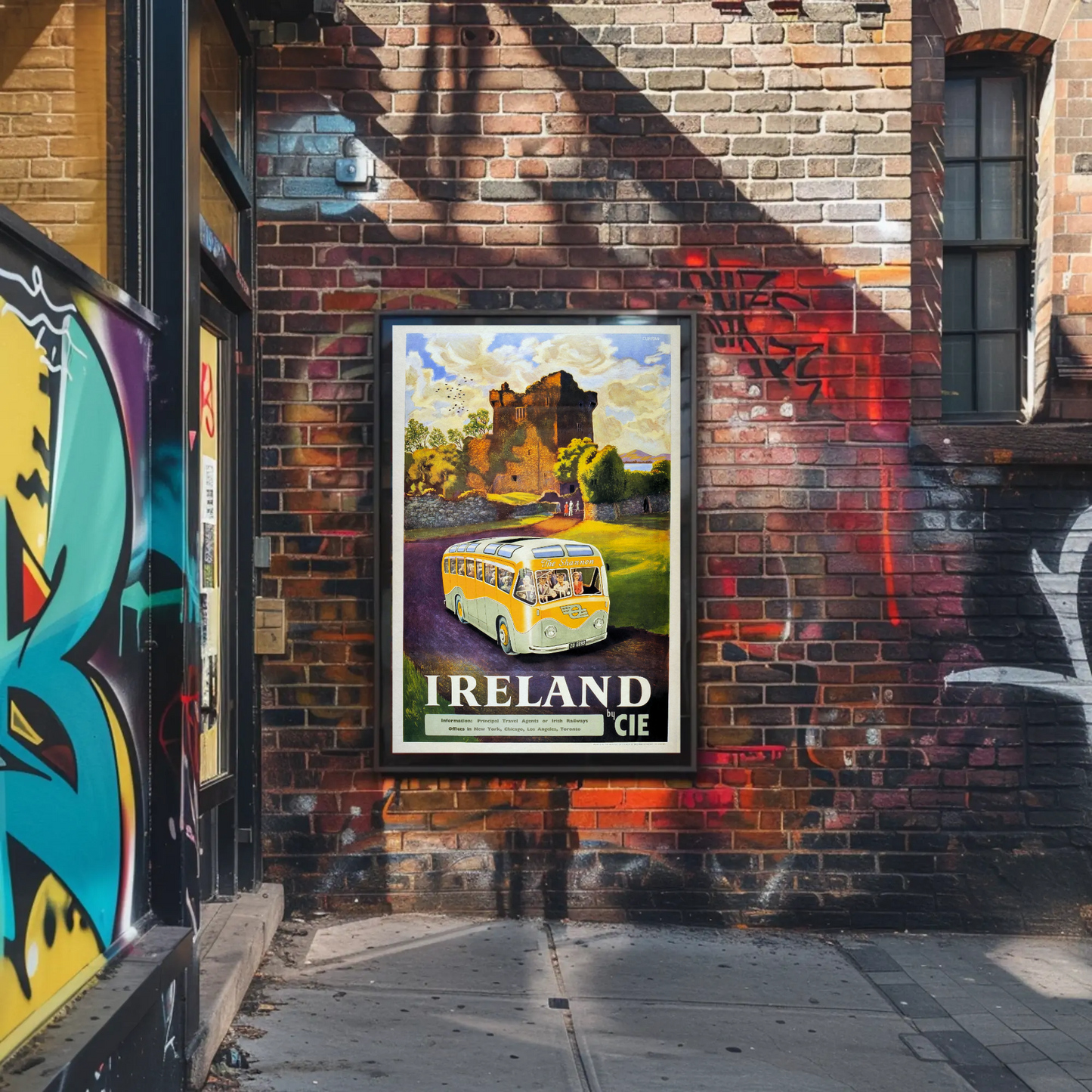 Ireland by CIE Vintage Poster