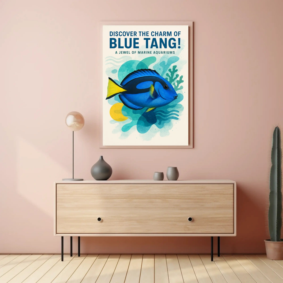 Discover the Charm of Blue Tang Poster