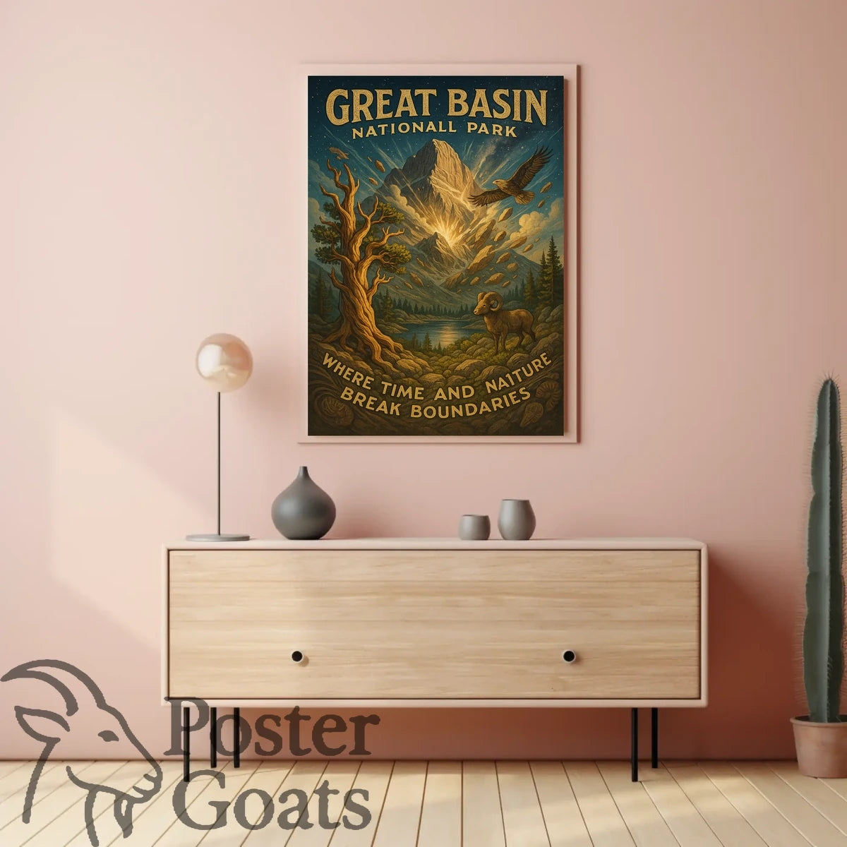 Great Basin National Park Wilderness Adventure National Park Poster