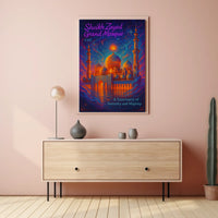 Sheikh Zayed Grand Mosque A Sanctuary of Serenity Poster
