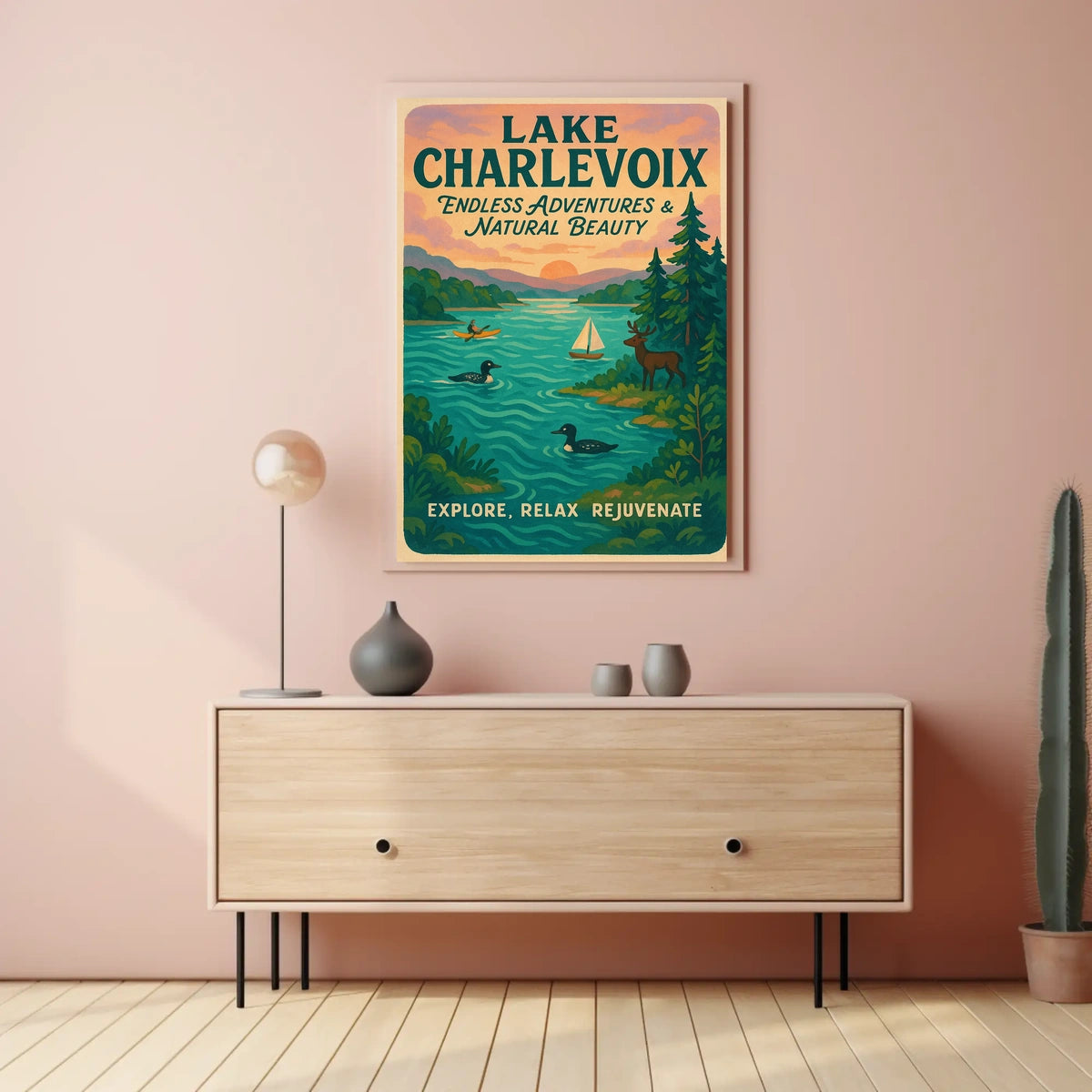 Lake Charlevoix Endless Adventures Poster