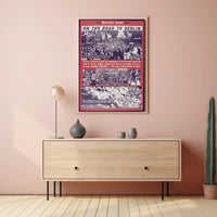 Allied Victories World War II Historical Poster