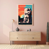 Washington D.C. Martin Luther King Jr. Memorial Poster