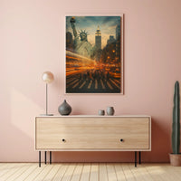 New York City Lights Poster