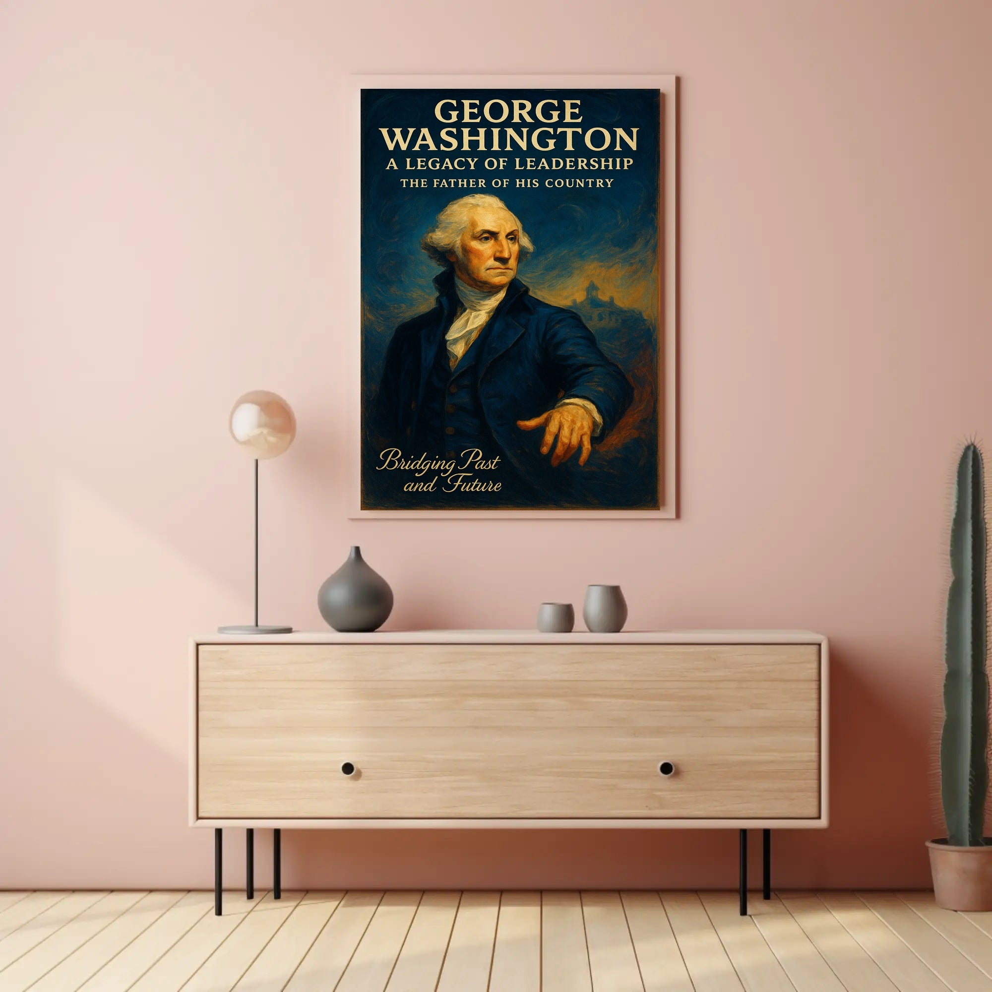 George Washington A Legacy of Leadership Poster PosterGoat