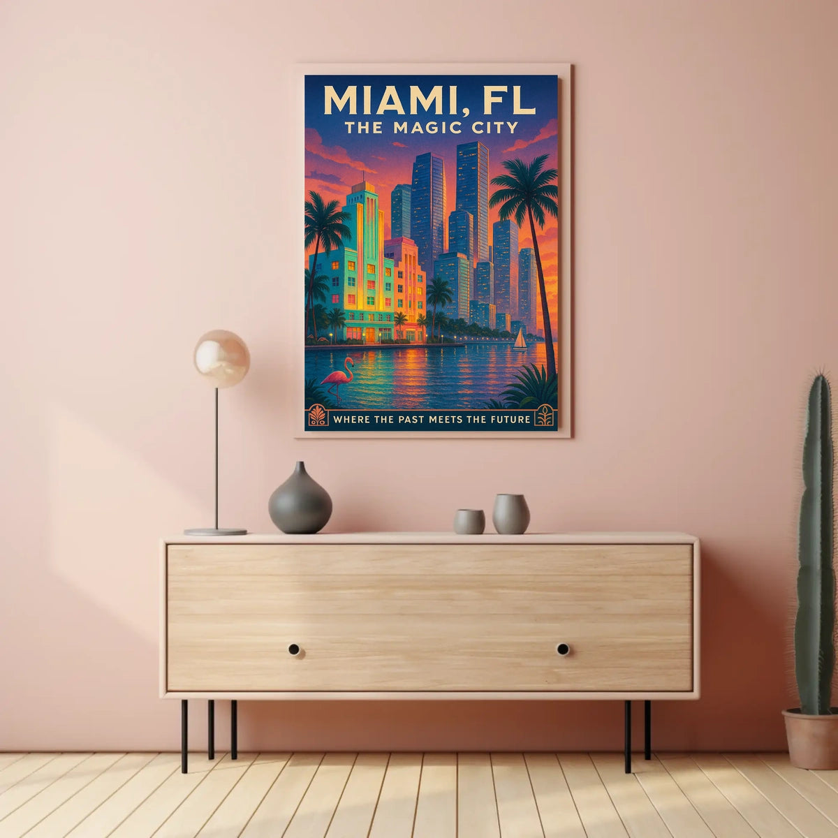 Miami The Magic City Poster