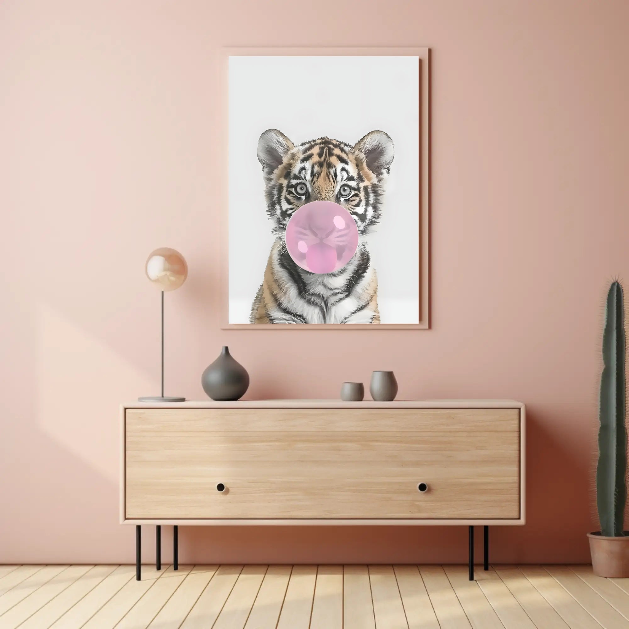 Bubblegum Tiger Poster