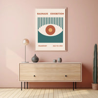 Bauhaus Exhibition Frankfurt July 19 1923 Poster