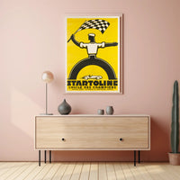 Startoline Racing Oil Poster