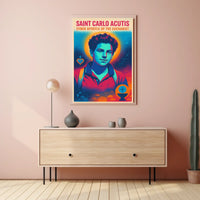 Saint Carlo Acutis Cyber Apostle Of Poster