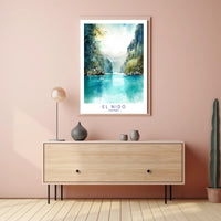 El Nido Tranquility Poster PosterGoat