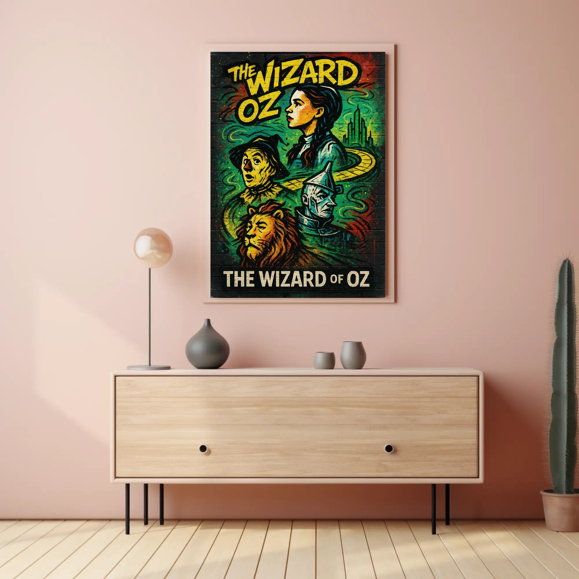 Wizard of Oz Whimsical Journey Fantasy or Mythology Poster PosterGoat